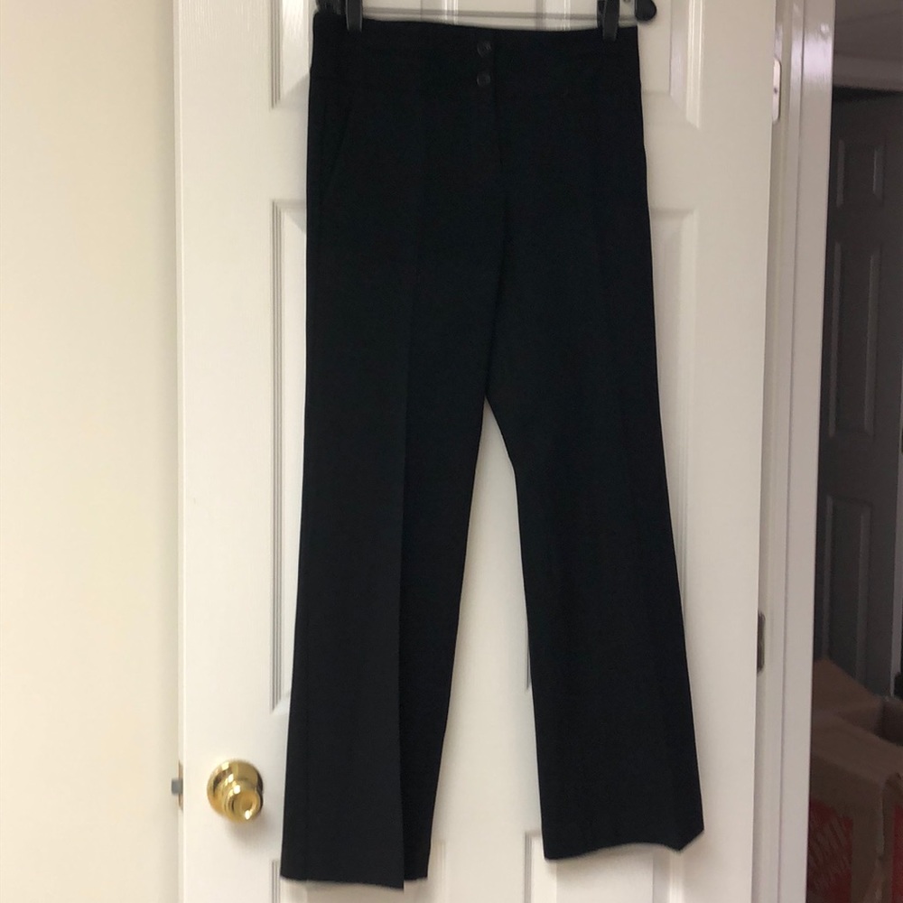 Pants. Wider leg higher waist